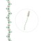 Crystal Lane DIY Glass Garden Pears with Leaf Bead Strand, 14pcs